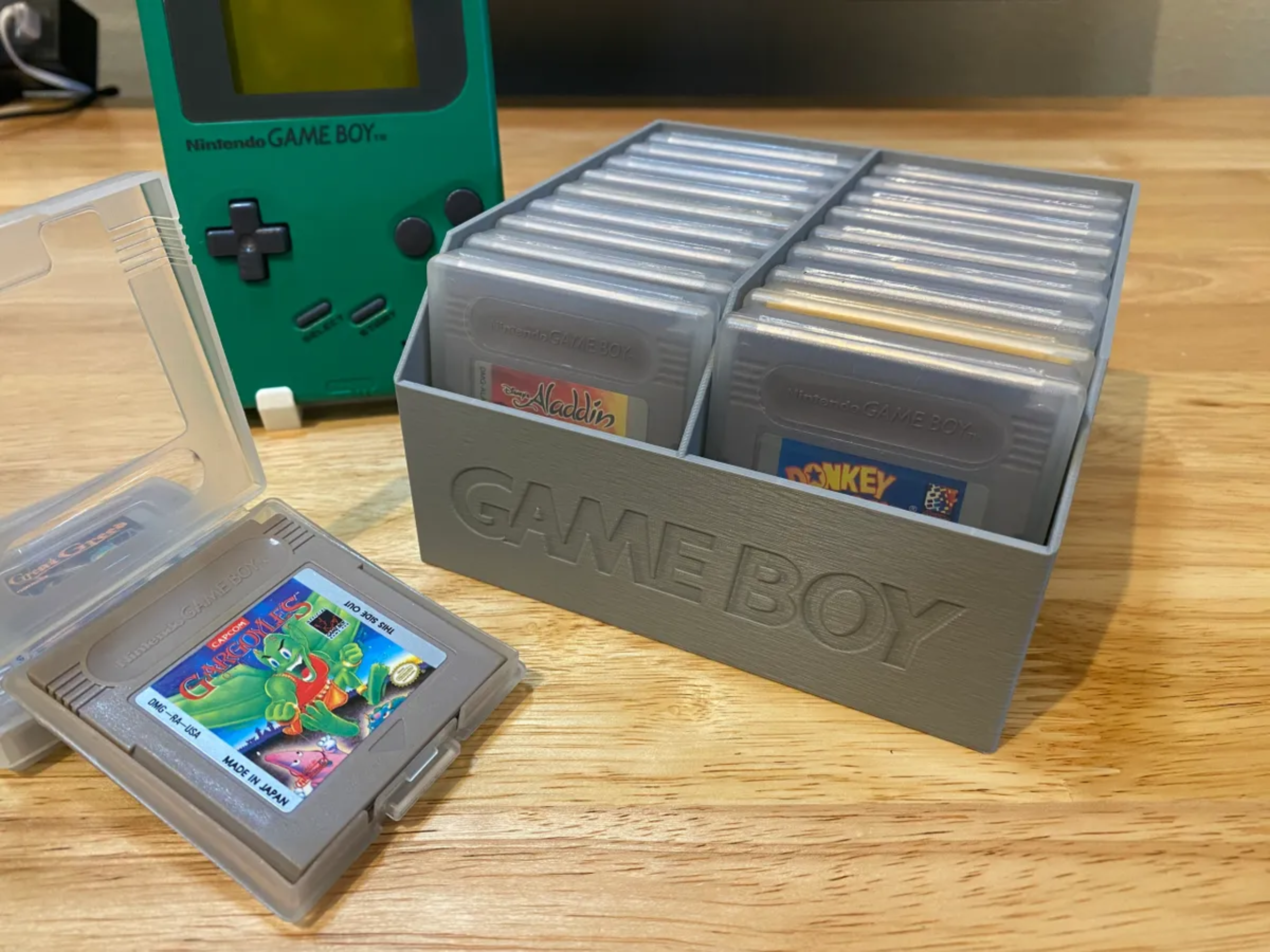 Gameboy Game Storage Game Boy Cartridge Storage Tray for OEM Cases (3 Sizes) – BlueShell3D