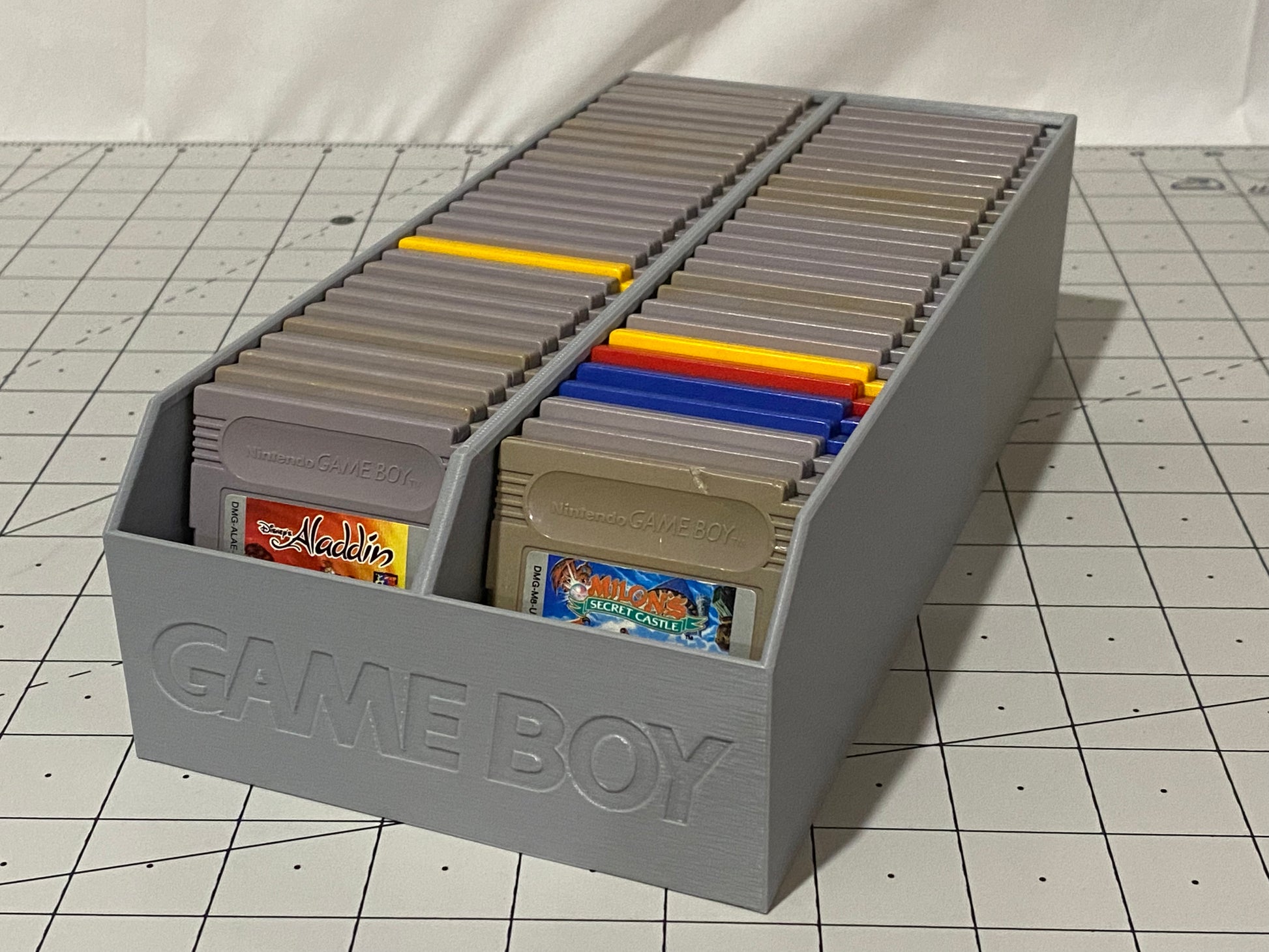 gameboy spiele aufbewahrung Game Boy Cartridge Storage Tray (2 Sizes)