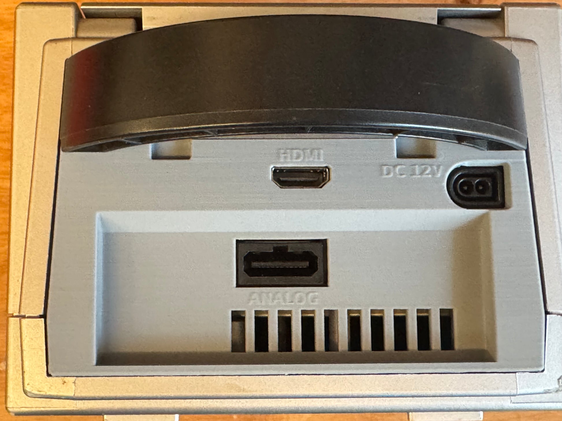 GameCube Rear I/O Back Plate with Full Size HDMI port – BlueShell3D